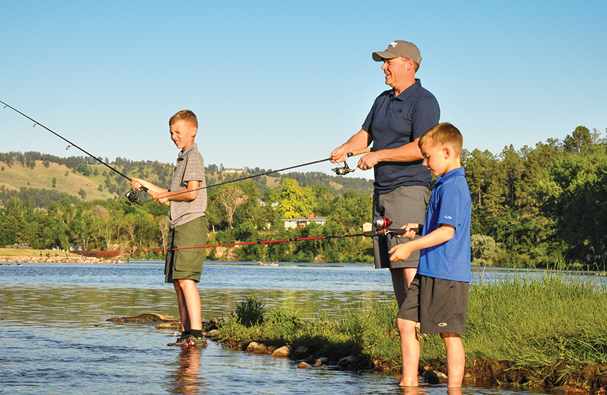 Dad's Life Fishing with Sons