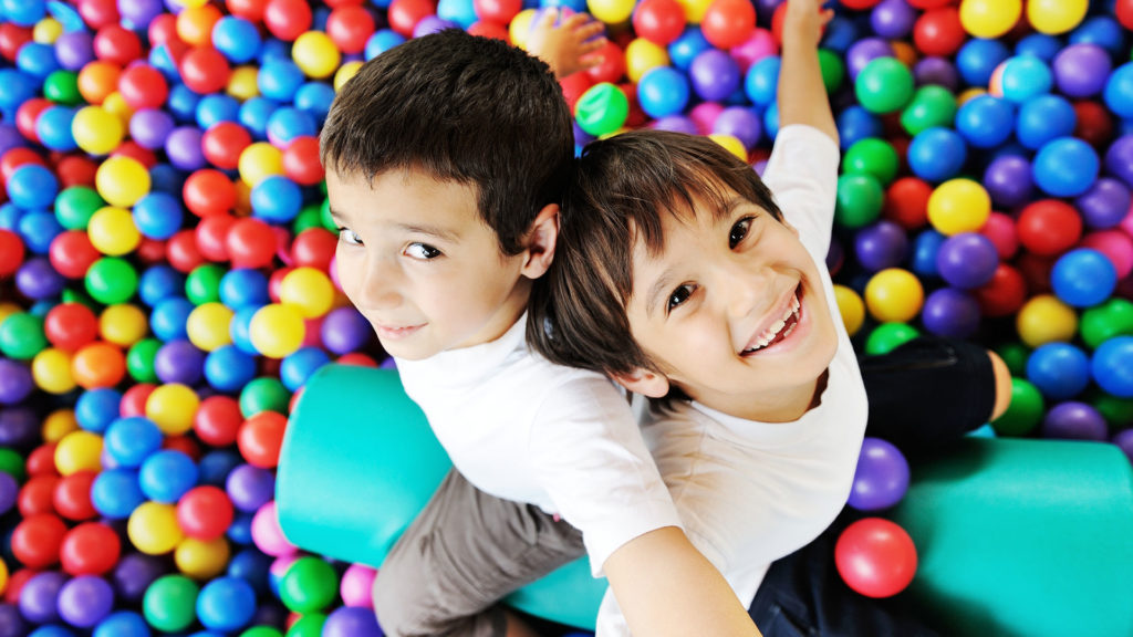 Imagination Boys in Ball Pit