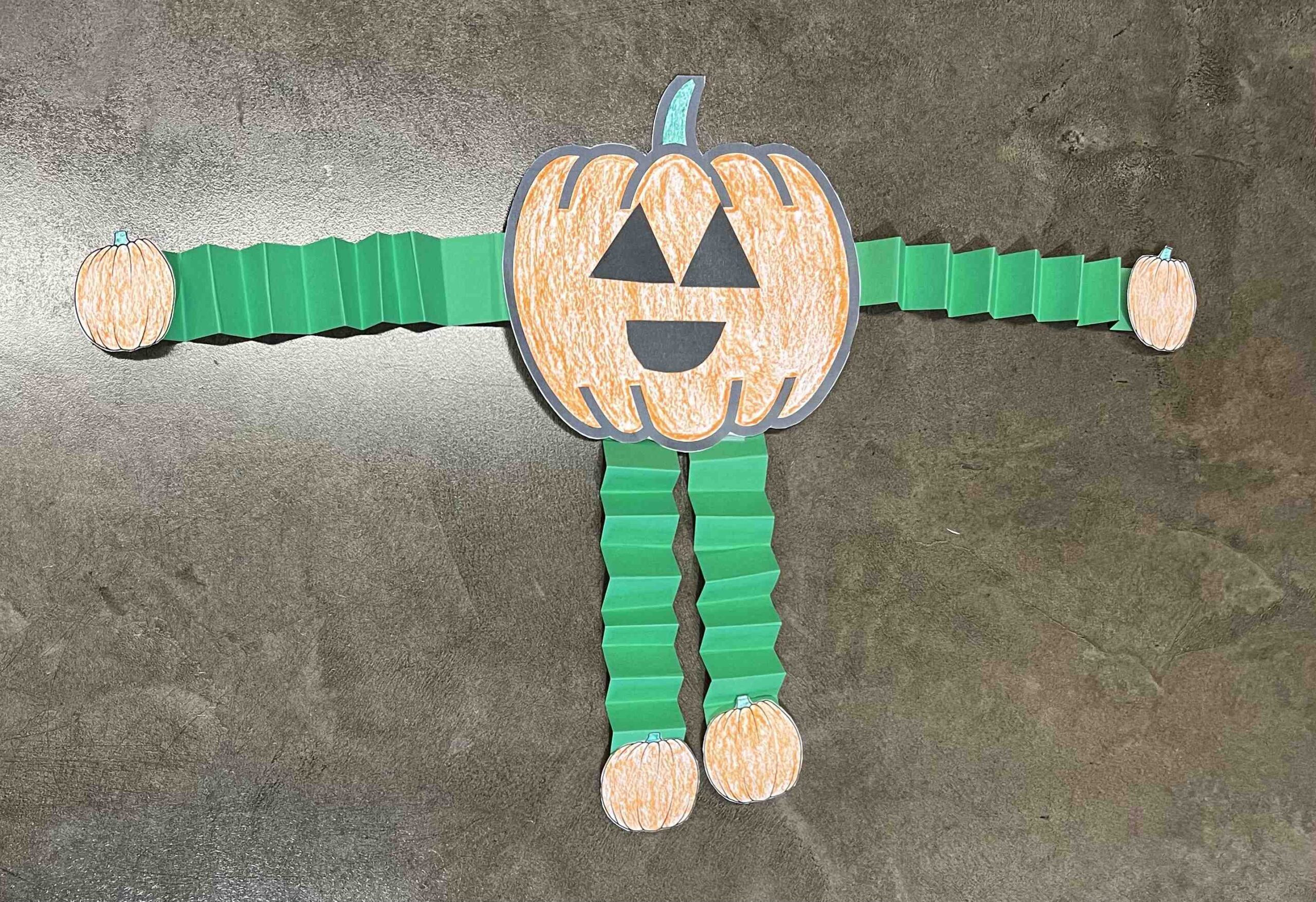 A Pumpkin Person that you can make at home